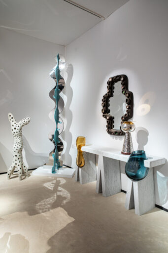 Galerie Gastou booth at the PAD fair in Paris, 2022