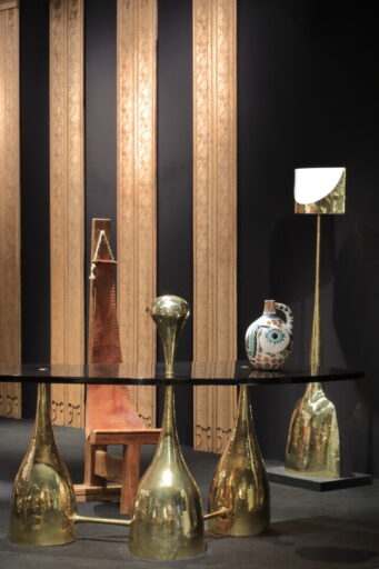 Galerie Gastou booth at the PAD fair in London, 2022